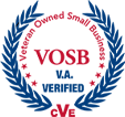 VOSB for veteran owned small businesses logo